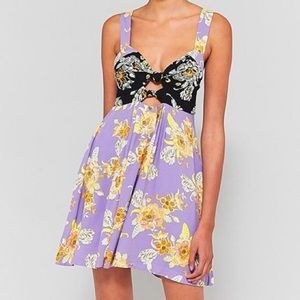 Free People ‘Baby It’s You’ Floral Mini Dress